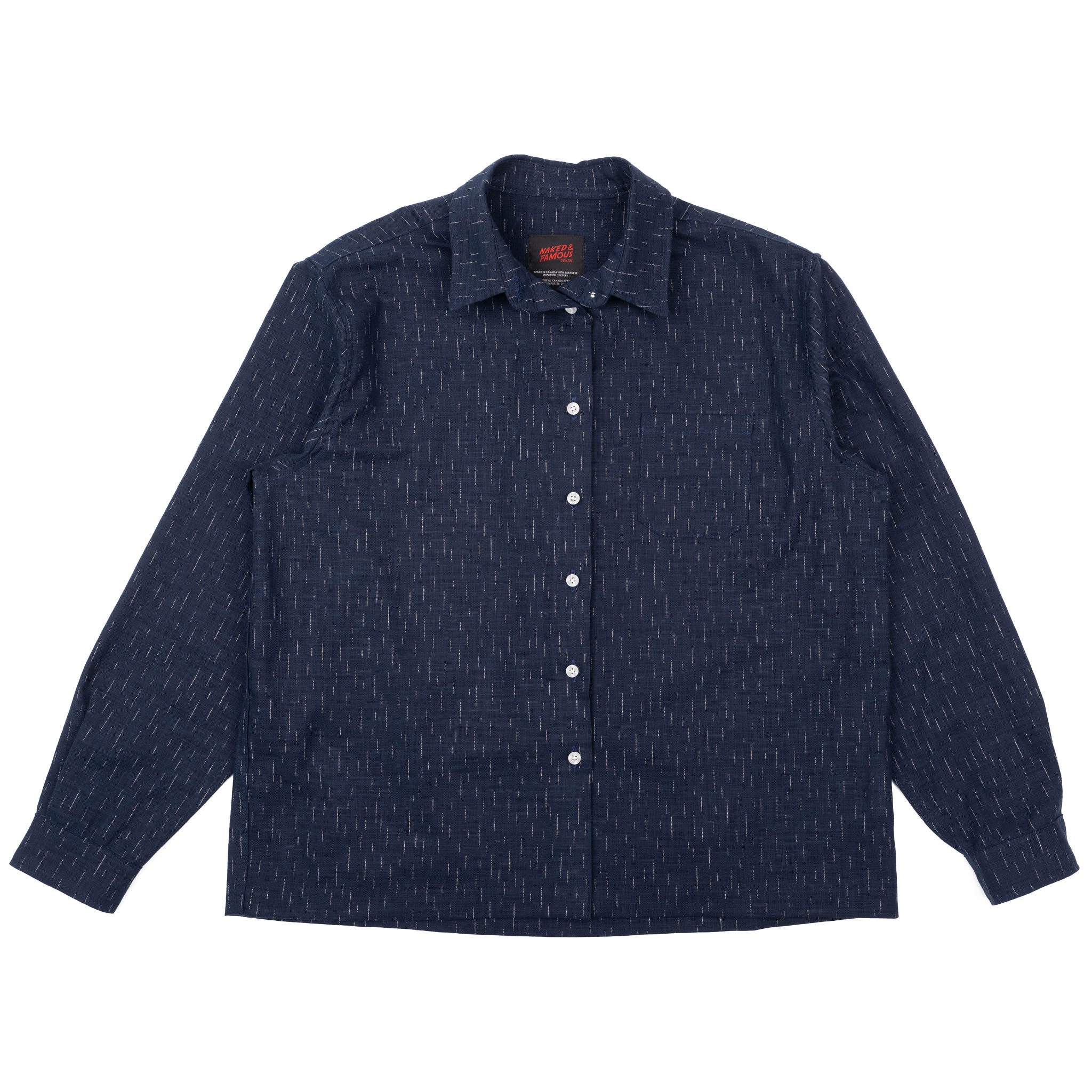 Judy Shirt - Kimono Rain - Indigo