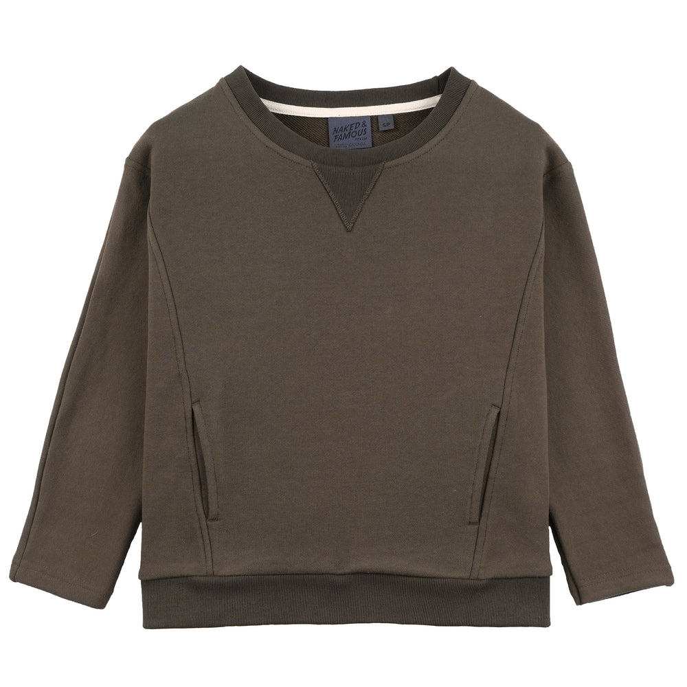 Smart Crew - Terry - Hunter by Naked & Famous Denim