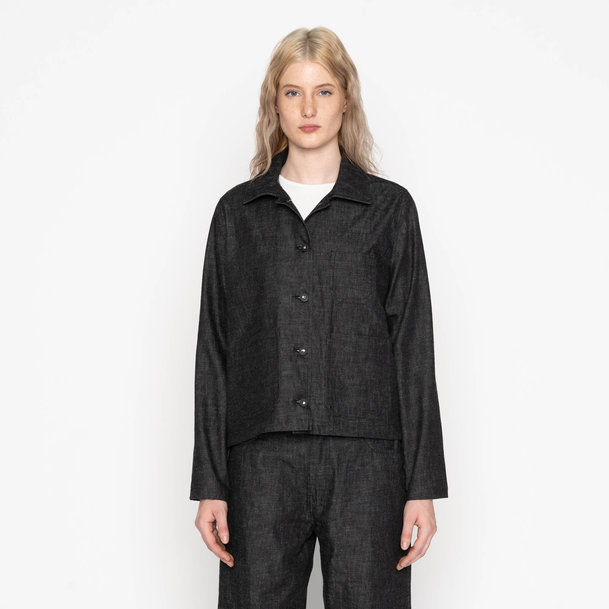 Gracie - Black Lightweight Denim - Black