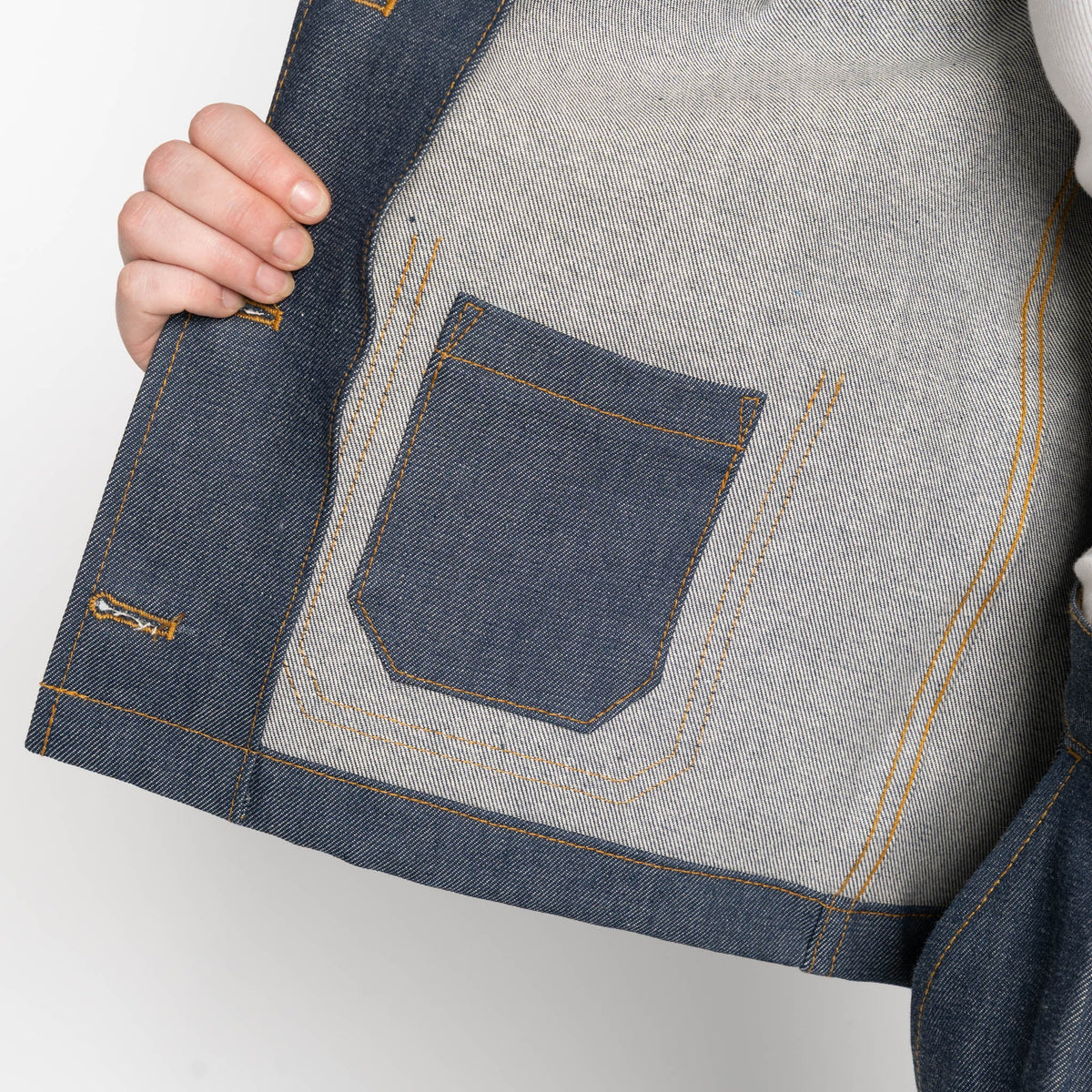 Gracie Jacket - Natural Indigo