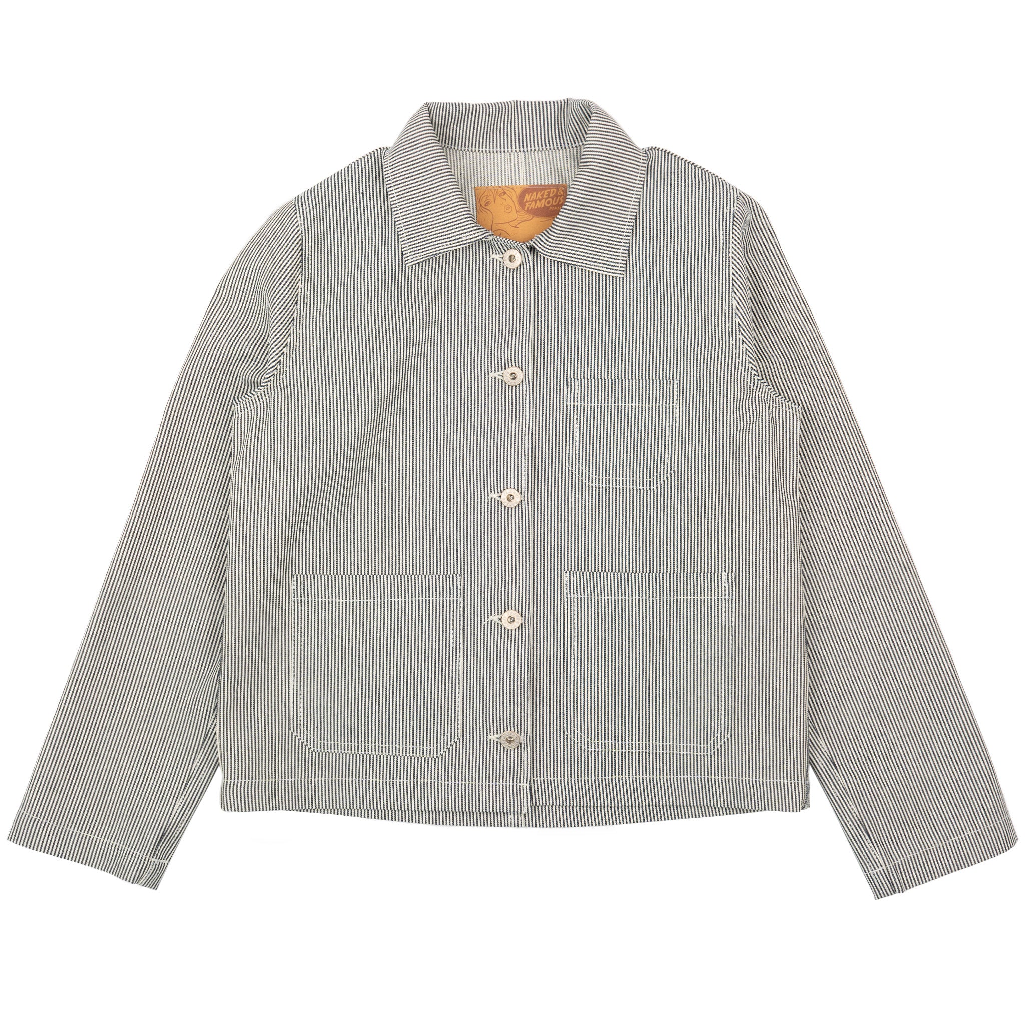 Gracie Jacket - Organic Hickory by Naked & Famous Denim