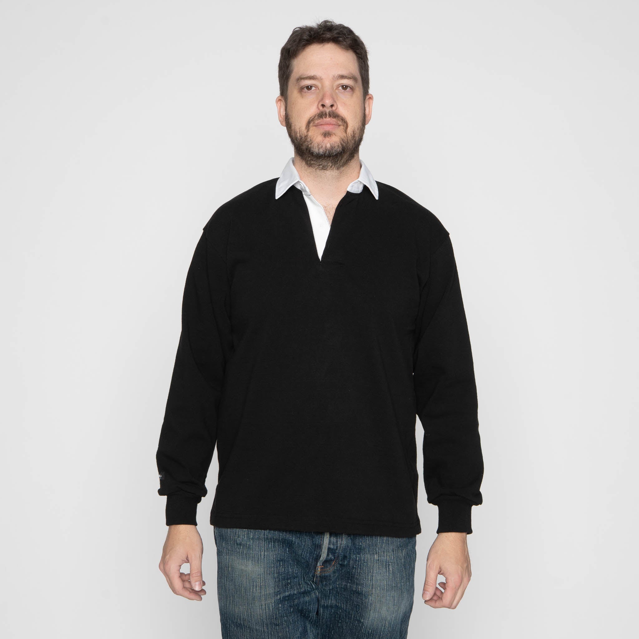 Classic Solid Rugby - Black