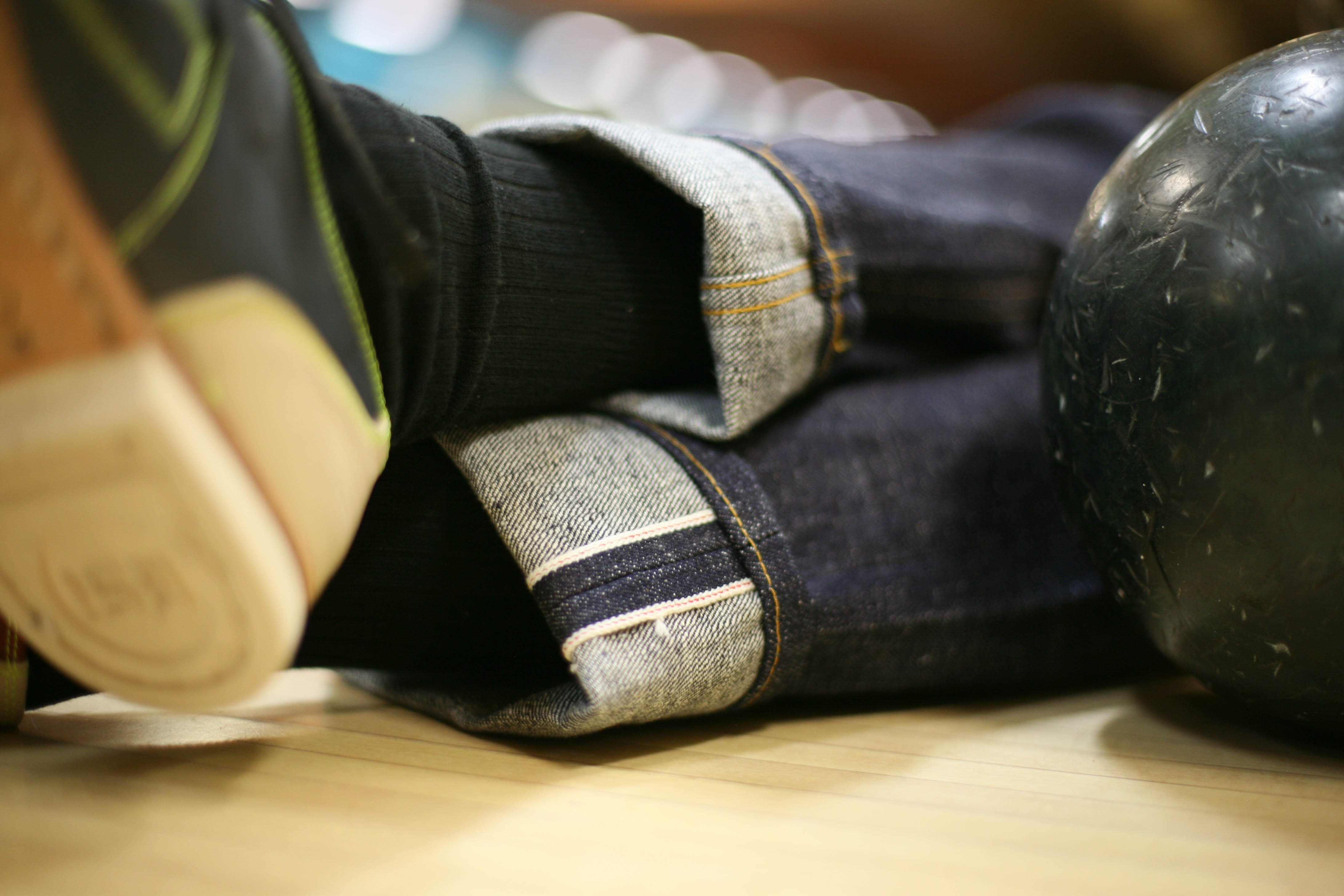 Groovy Guy Jeans: Our bootcut fit; high rise, standard thigh and
