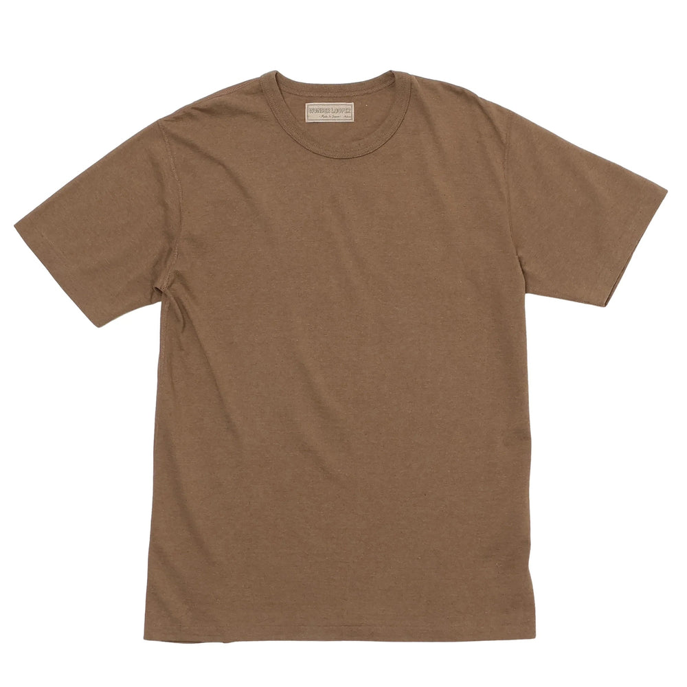 Crewneck T-shirt - Iron Mordant Foxfibre® Tsuriami by Wonder Looper
