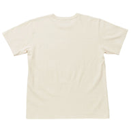 Crewneck T-shirt - ELS Recycled Cotton Slub - Ecru by Wonder Looper