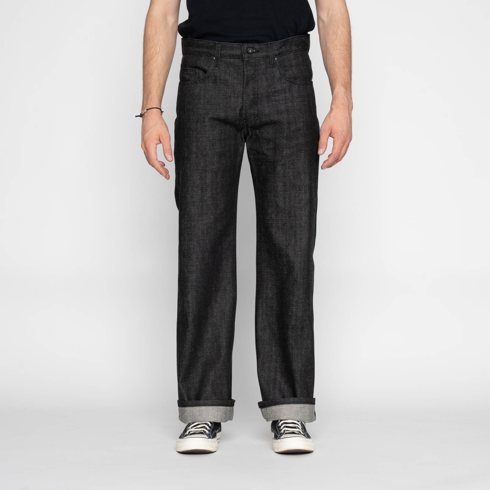Strong Guy - Yatagarasu Selvedge - Black
