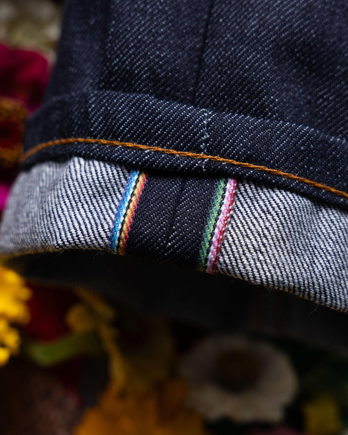Día De Los Muertos Selvedge - Bat 🦇