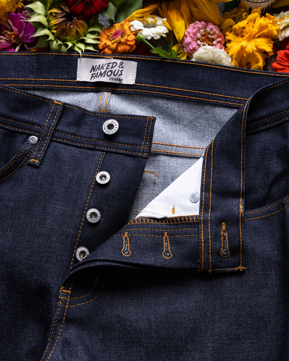 Día De Los Muertos Selvedge - Bat 🦇