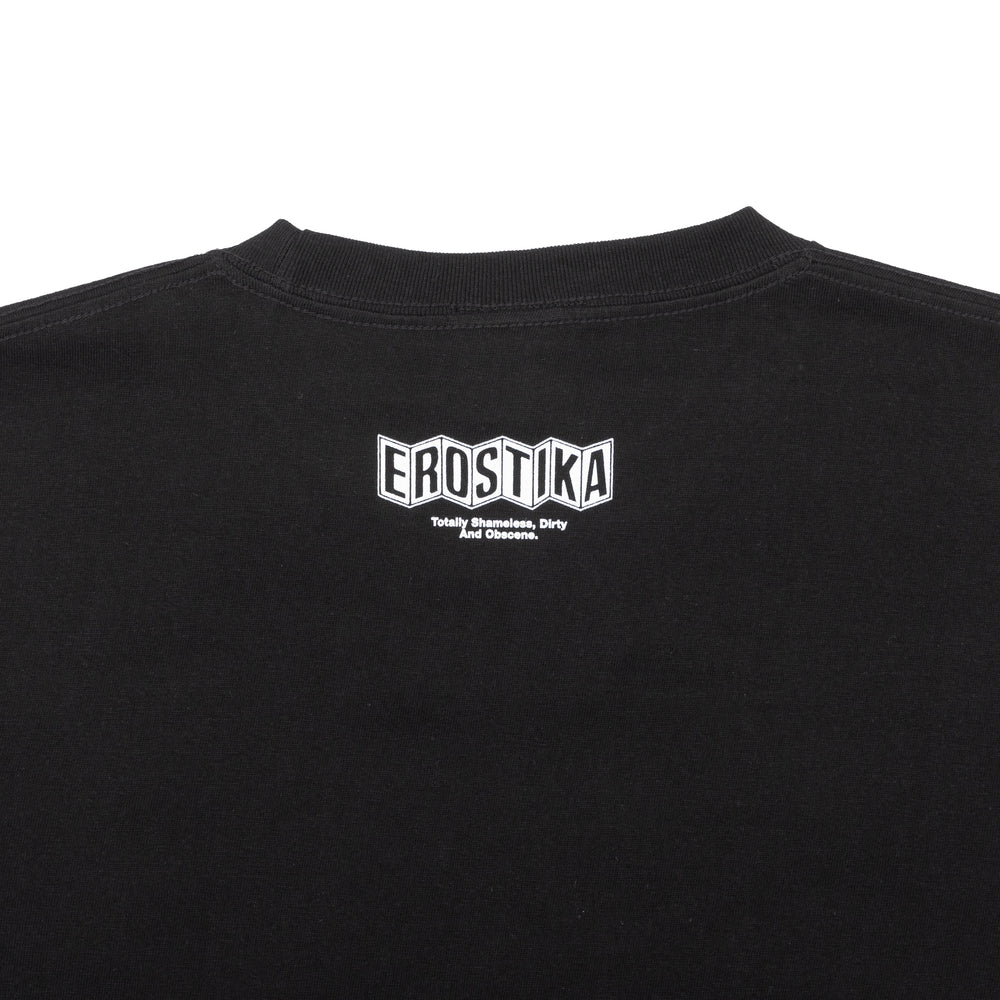 Naughty Cheerheadz T-Shirt - Black by Erostika by Rockin'Jelly Bean