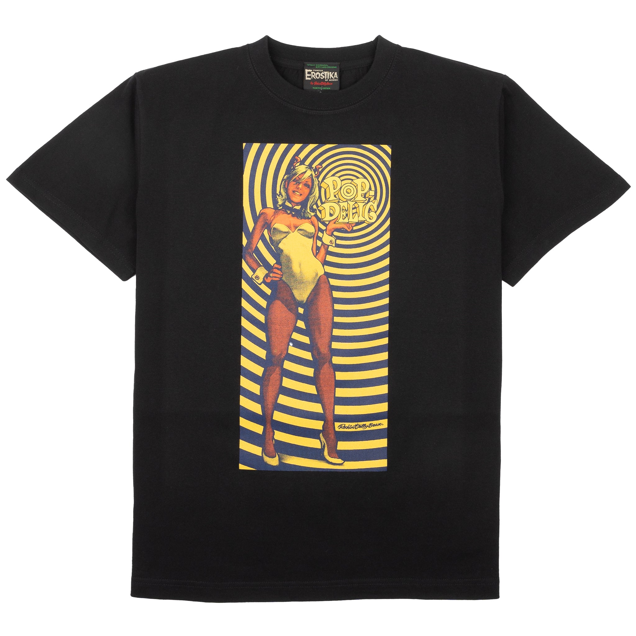 Pop Delic Girl T-Shirt - Black