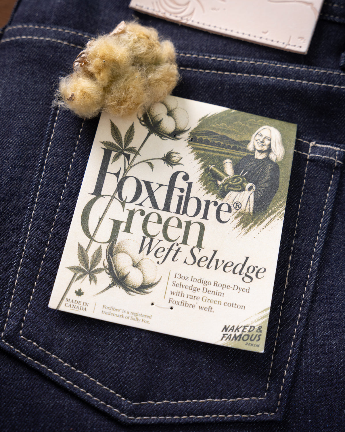 The FoxFibre® Green Beneath the Indigo
