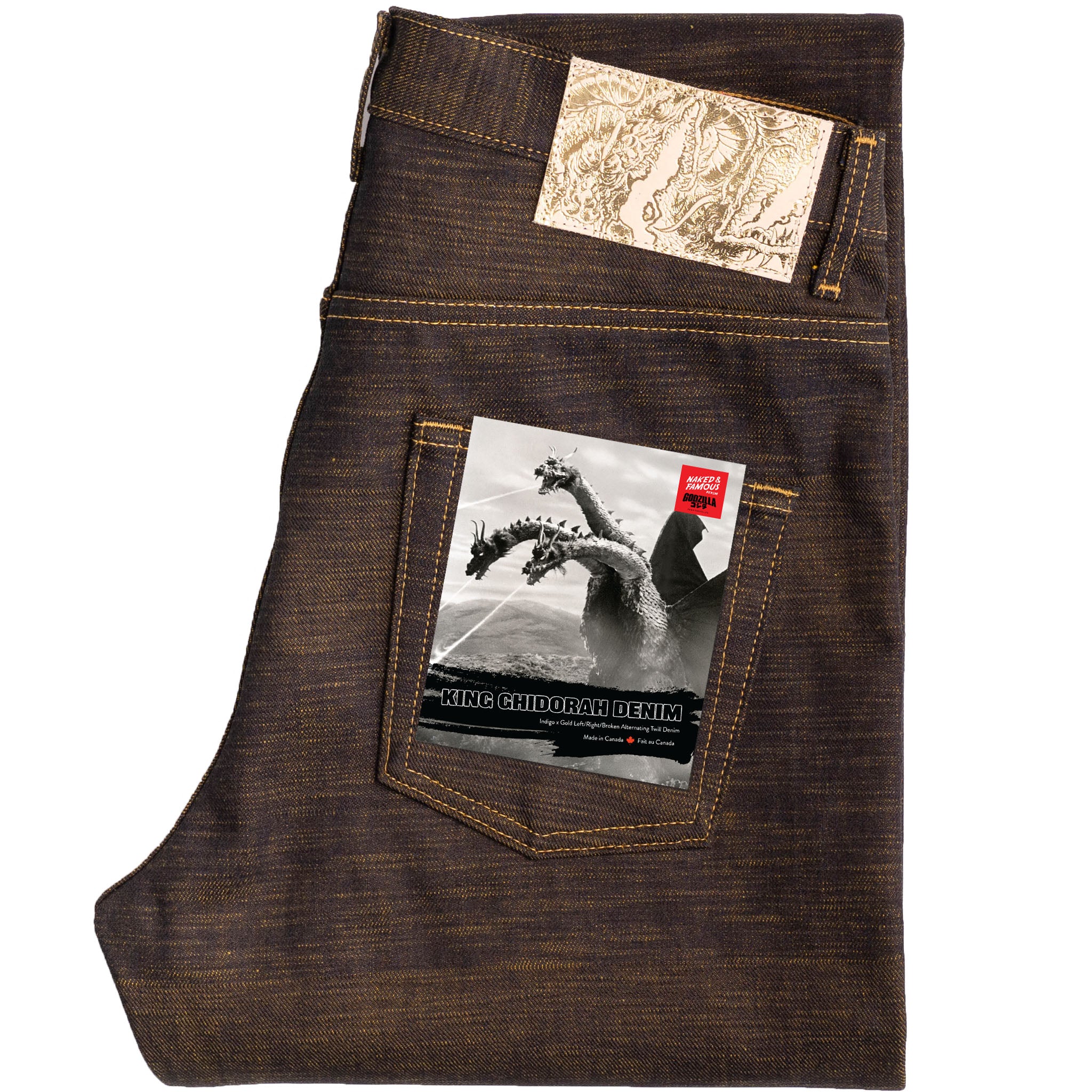 Super Guy - King Ghidorah: The Three-Headed Monster Denim