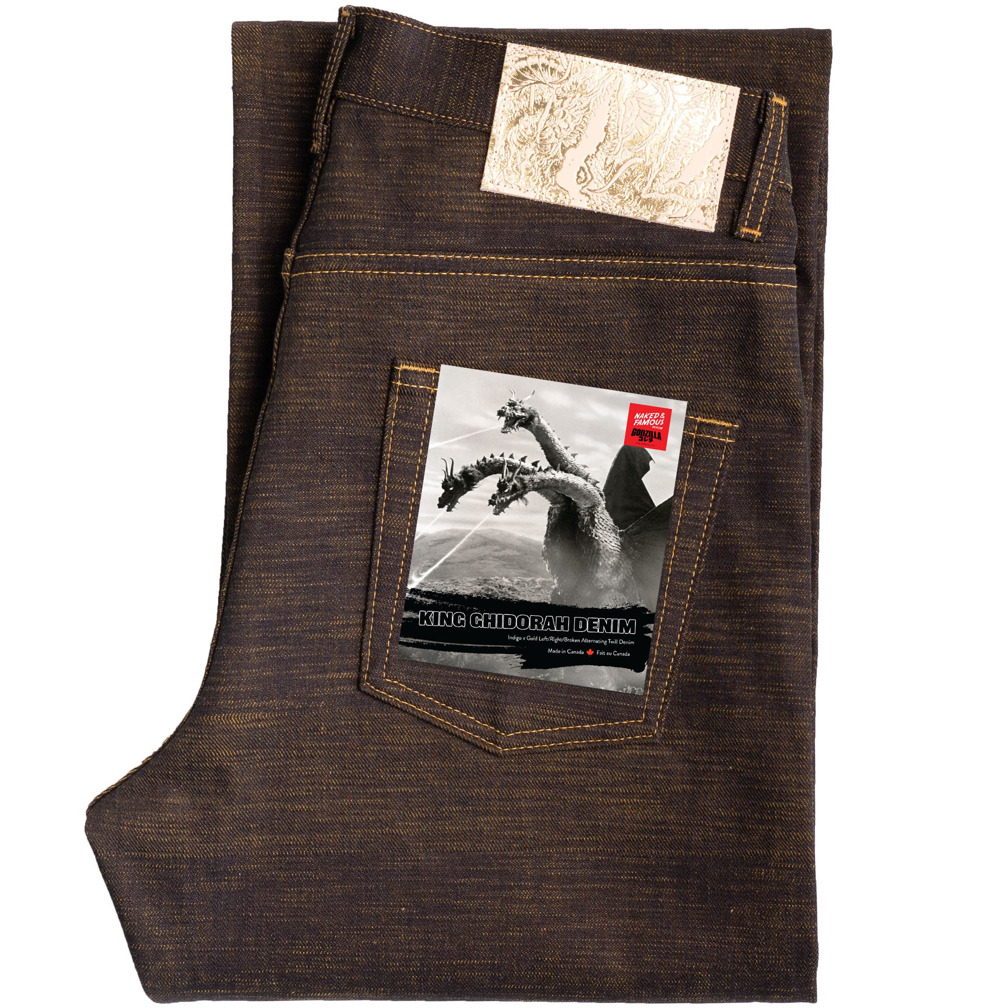 Strong Guy - King Ghidorah: The Three-Headed Monster Denim