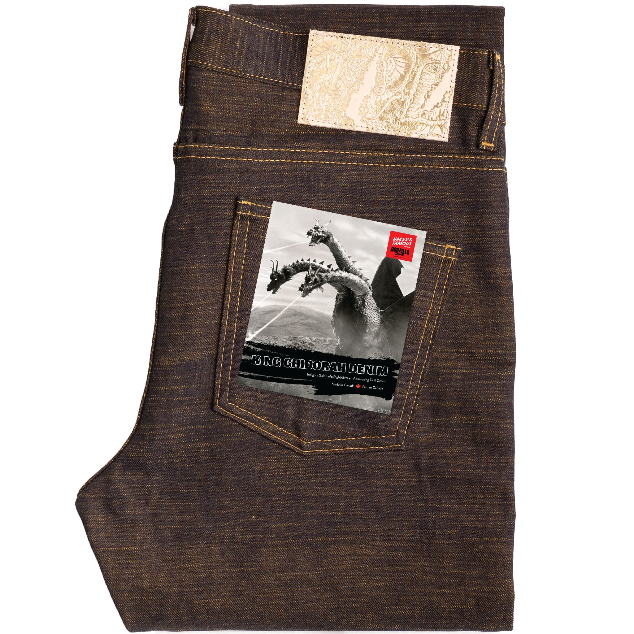 True Guy - King Ghidorah: The Three-Headed Monster Denim
