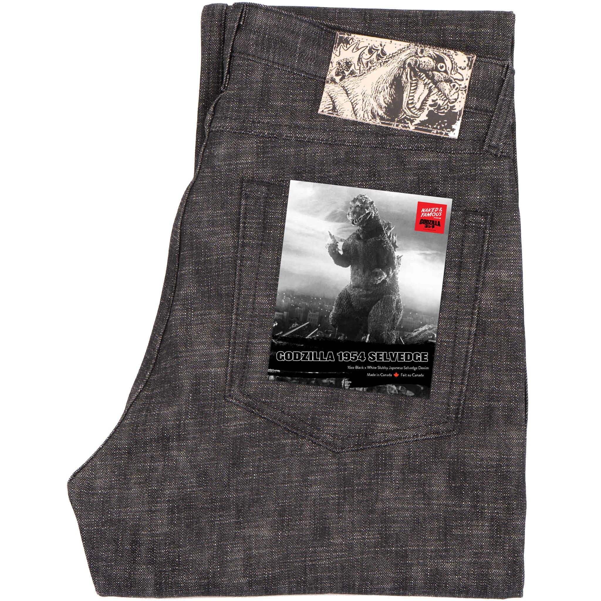 Easy Guy - 1954 Godzilla Selvedge - Black