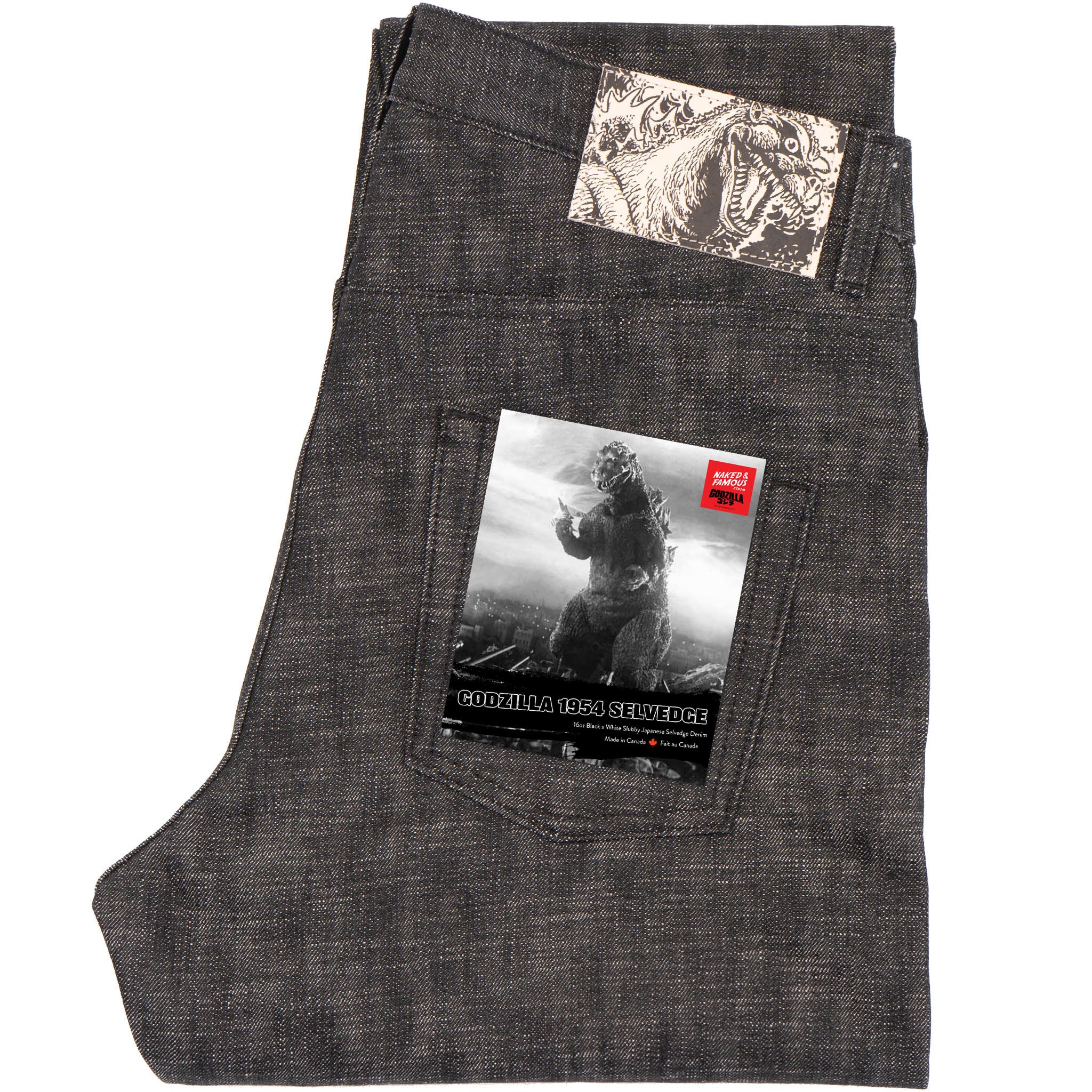 True  Guy - 1954 Godzilla Selvedge - Black