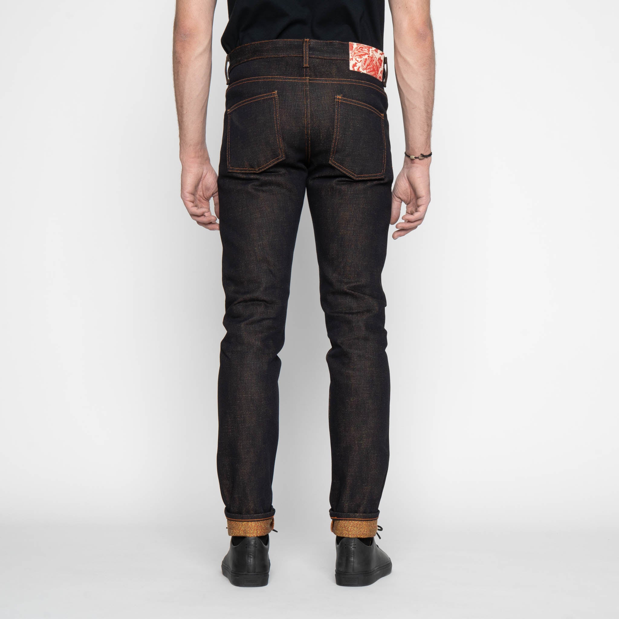 Super Guy - Burning Godzilla Selvedge - Indigo | Naked & Famous Denim