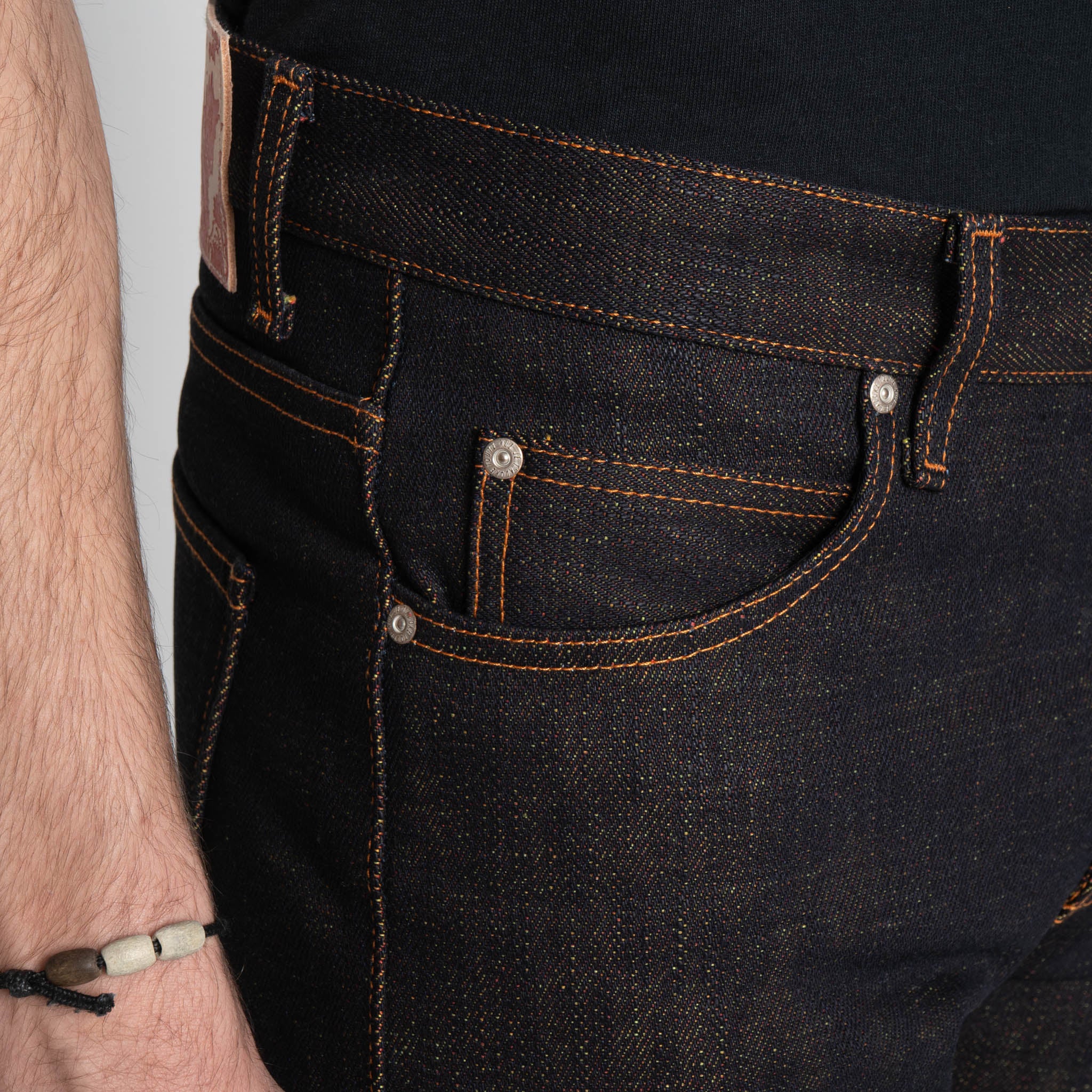 Super Guy - Burning Godzilla Selvedge - Indigo by Naked & Famous Denim