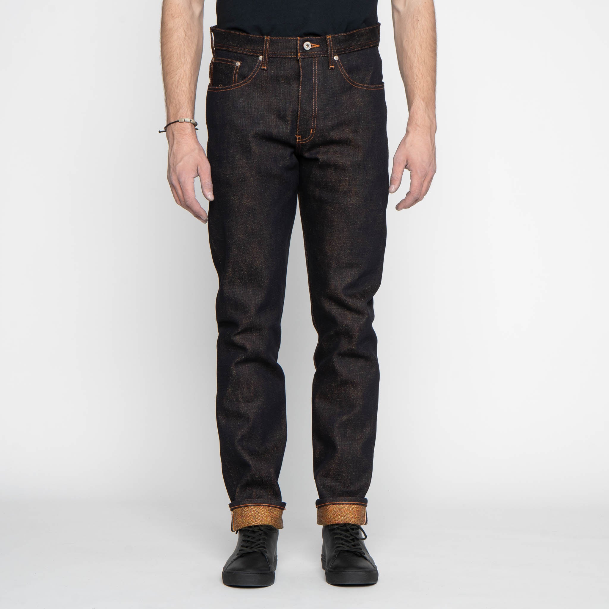 Weird Guy - Burning Godzilla Selvedge - Indigo by Naked & Famous Denim