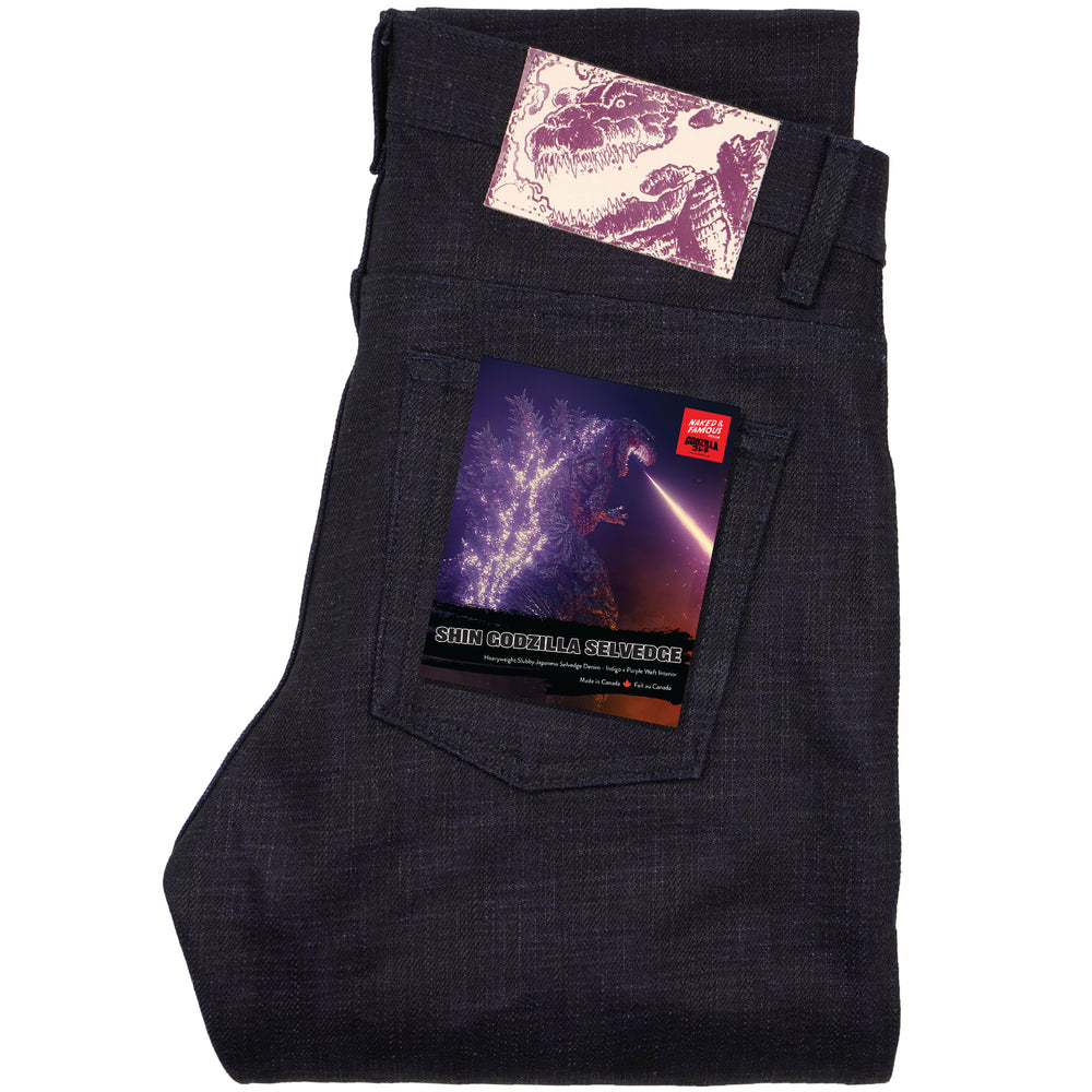 Weird Guy - Shin Godzilla Selvedge - Indigo by Naked & Famous Denim
