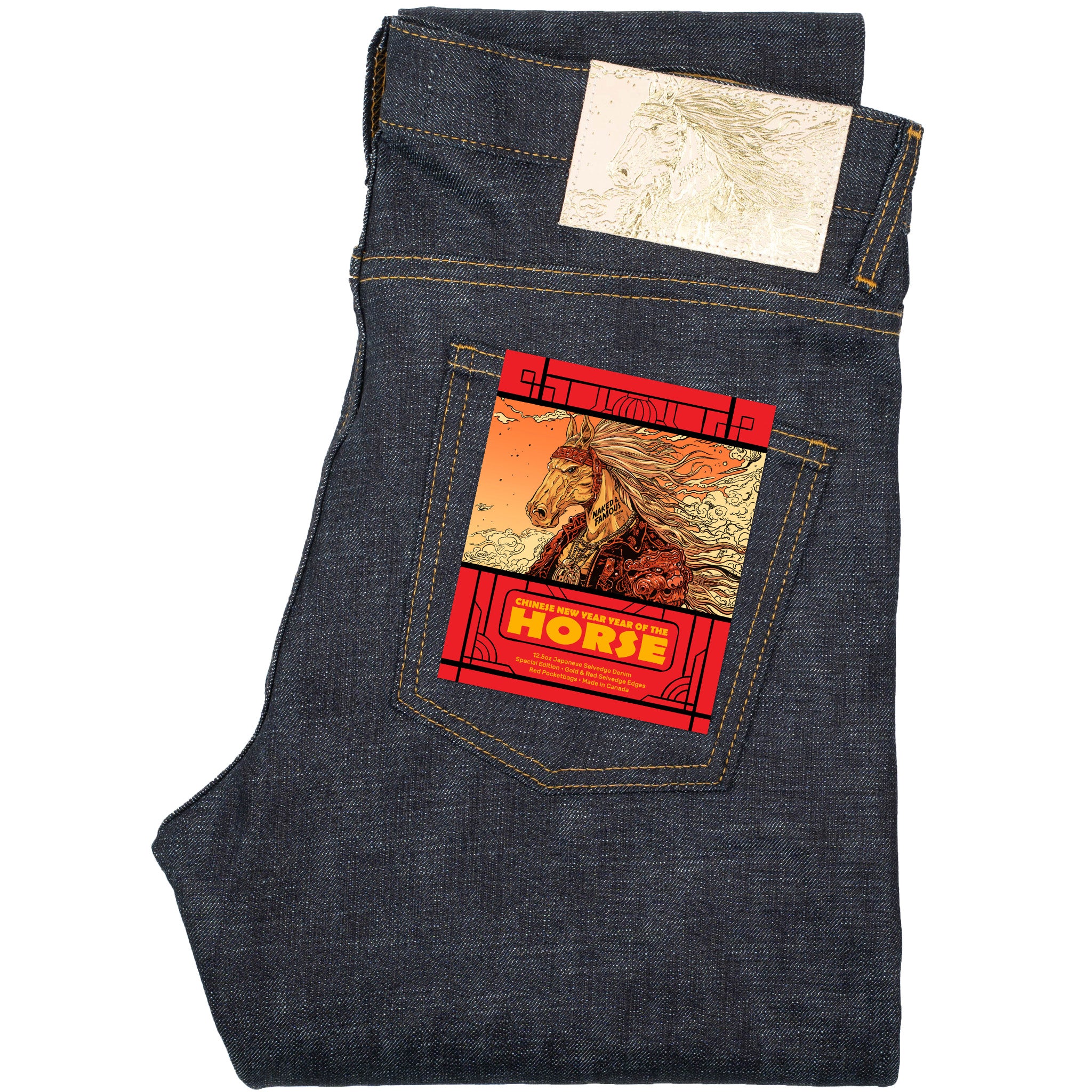 Super Guy - Chinese New Year - Year Of The Horse by Naked & Famous Denim