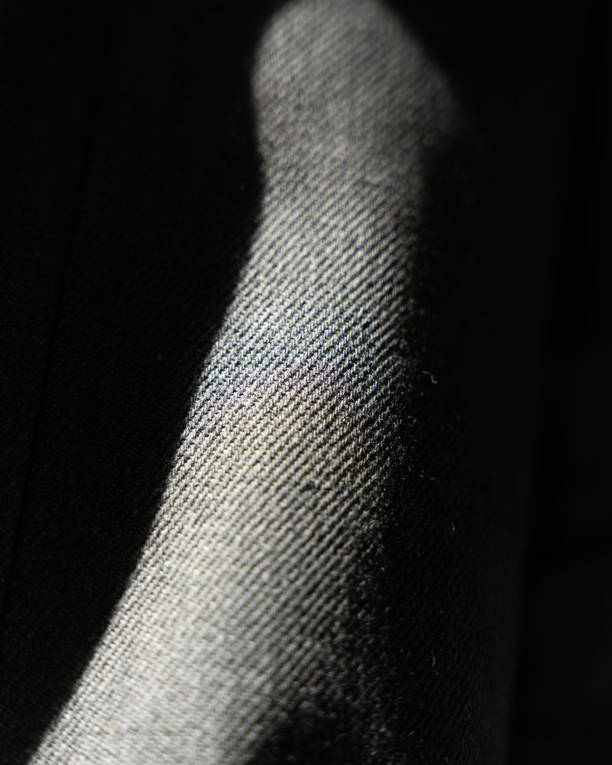 Heather Grey Selvedge: Blended Before Spinning