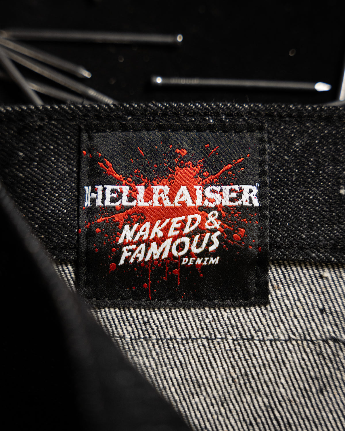 Pinhead Selvedge: Hellraiser