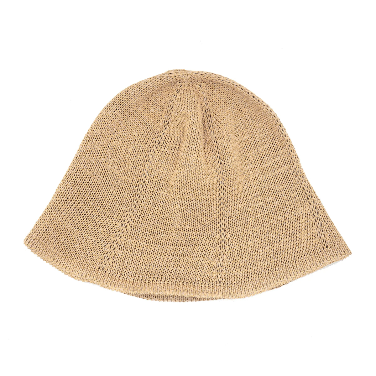 Knit Tulip Hat - Cream | Naked & Famous Denim