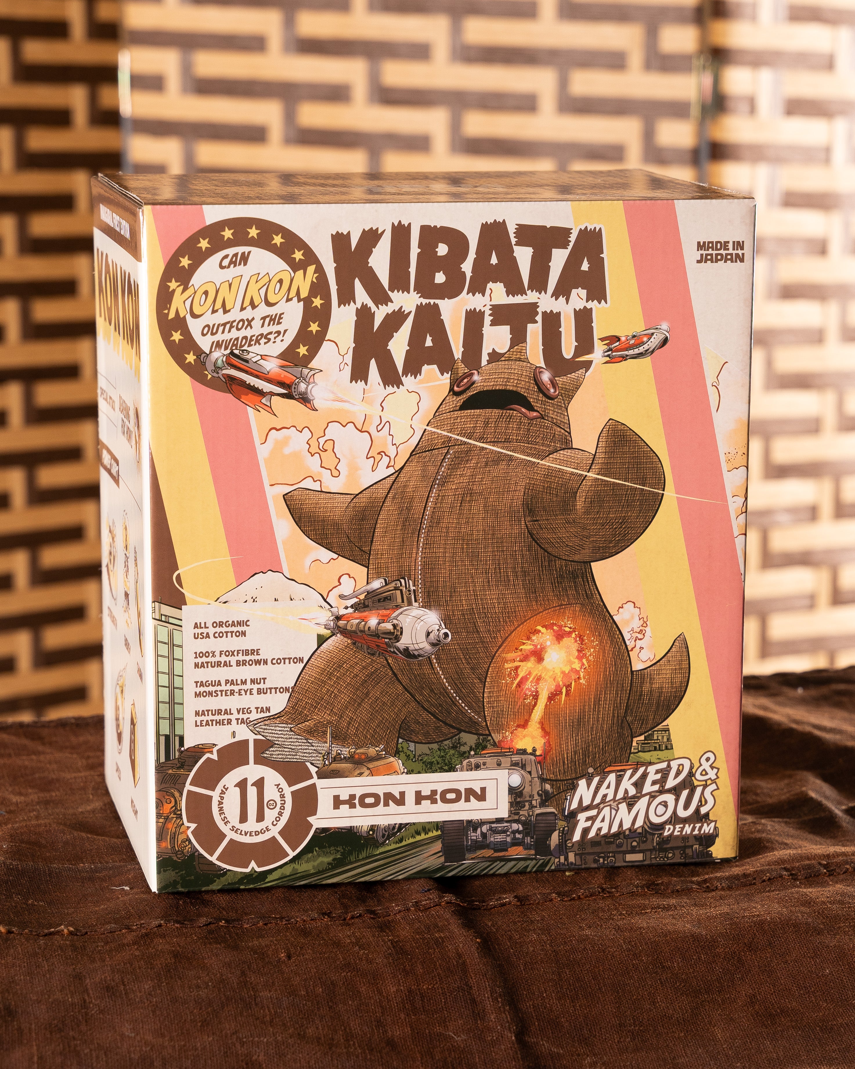Kon Kon - Kibata Kaiju- Selvedge FoxFibre® Corduroy Collectible