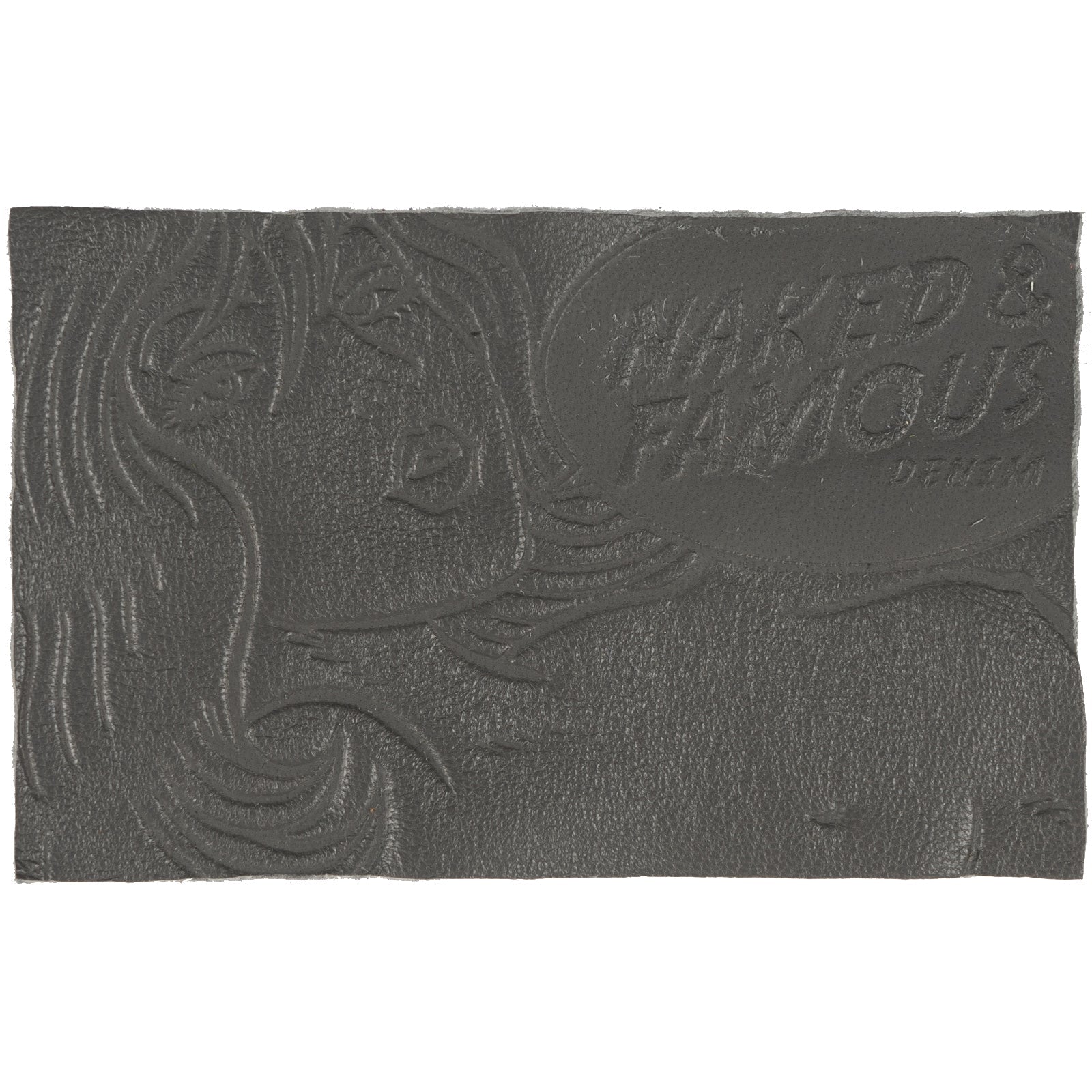 Tragic Blond Patch - Grey Lambskin by Naked & Famous Denim