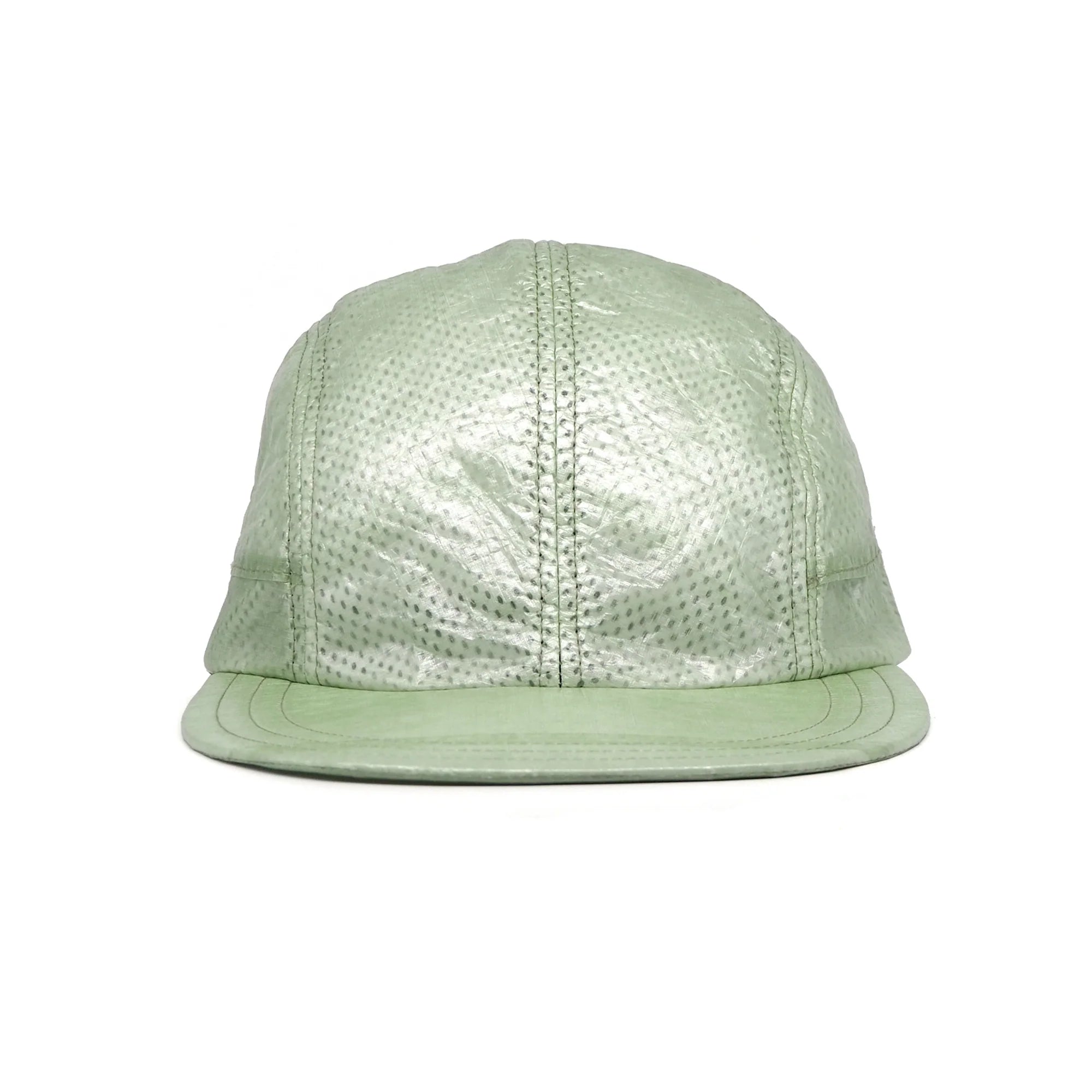 4 Panel Long Bill Cap - Green