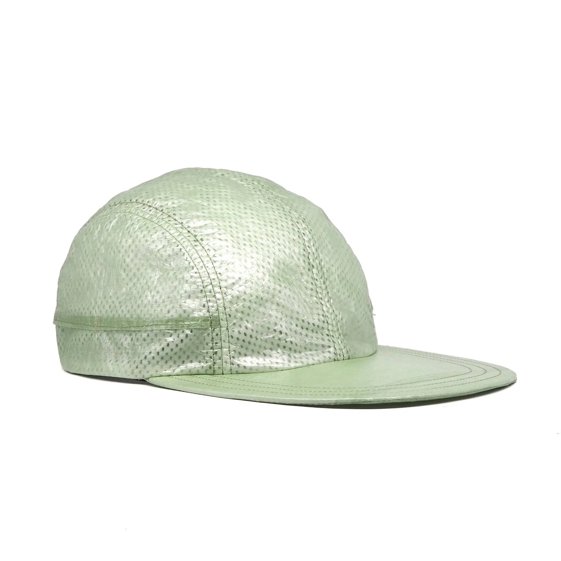 4 Panel Long Bill Cap - Green