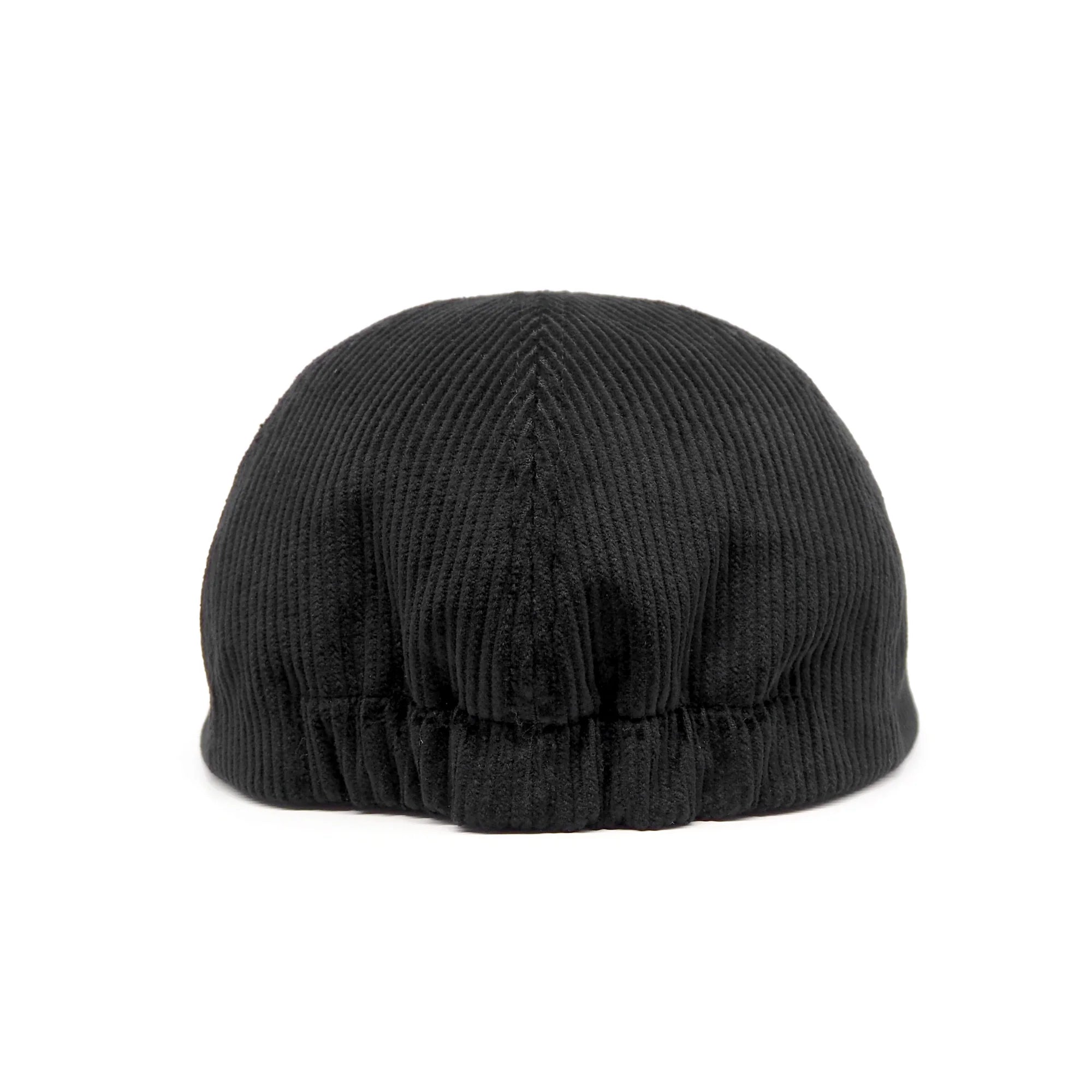 Classic 6 Panel Cap 8W Corduroy - Black