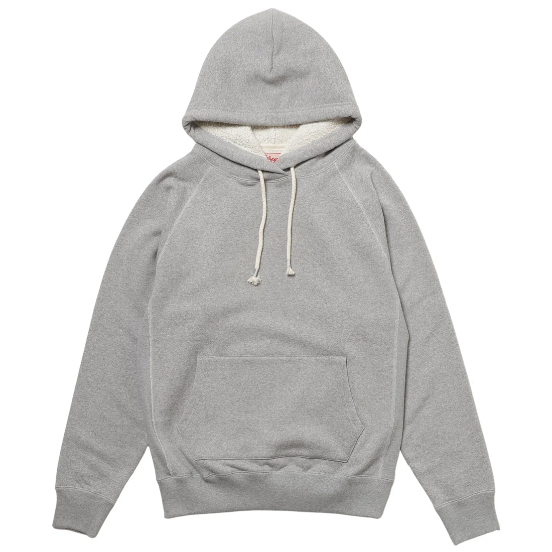 Pullover Hoodie - Super Looper French Terry - Heather Grey