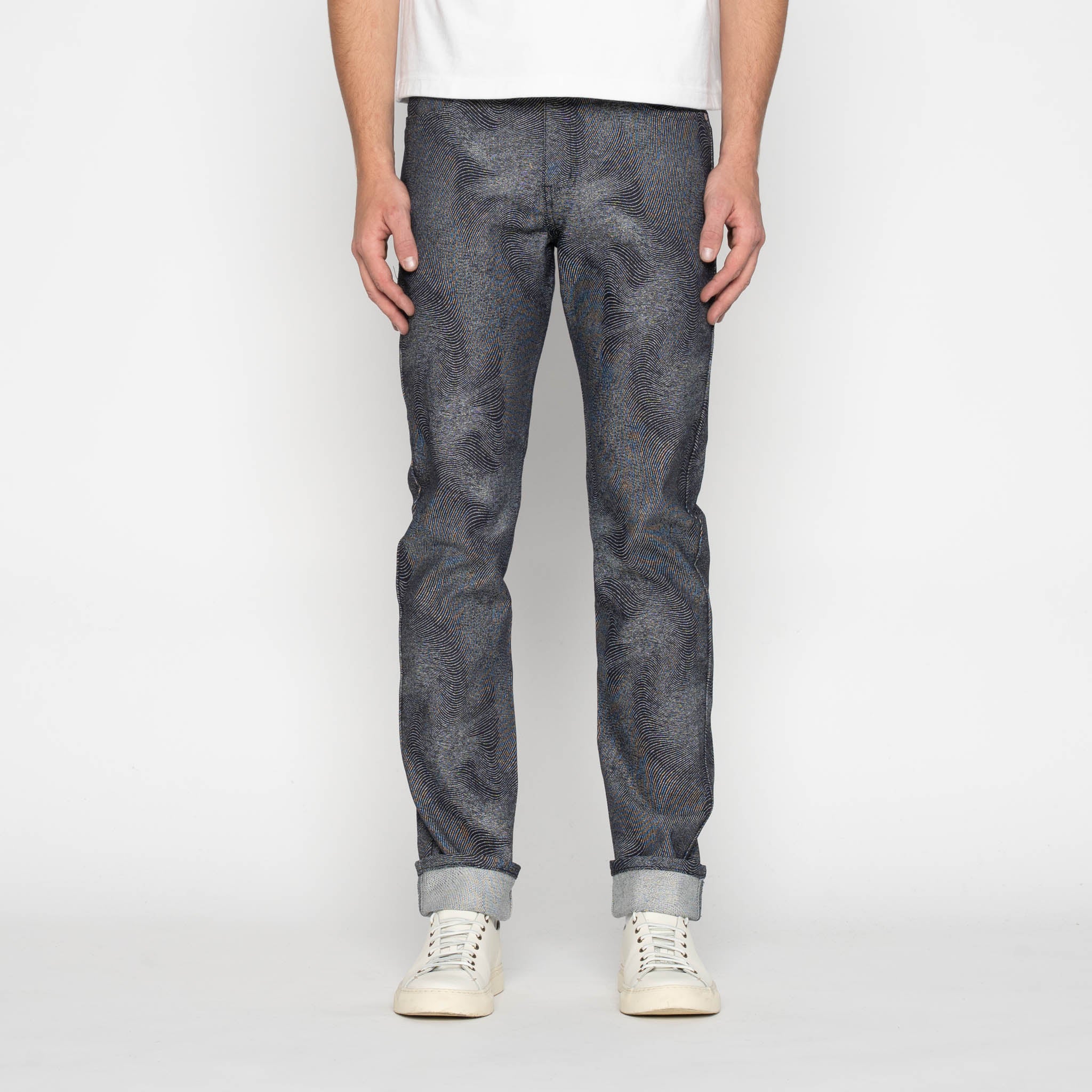 Weird Guy - Fingerprint Denim - Indigo by Naked & Famous Denim
