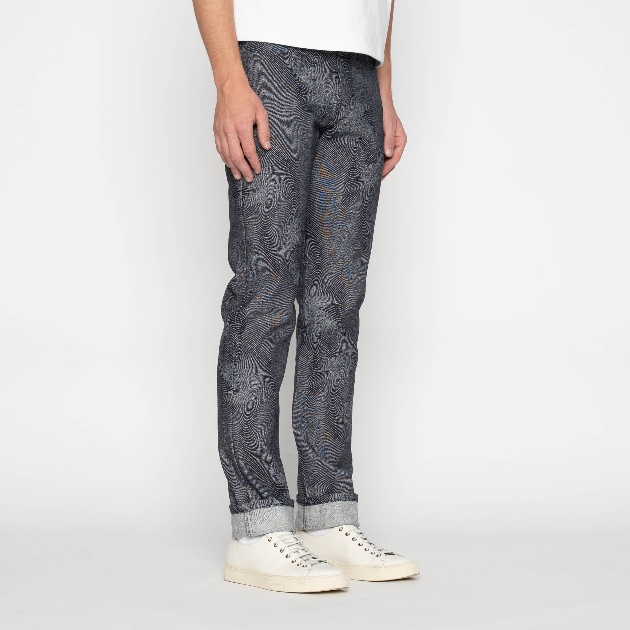 Weird Guy - Fingerprint Denim - Indigo by Naked & Famous Denim