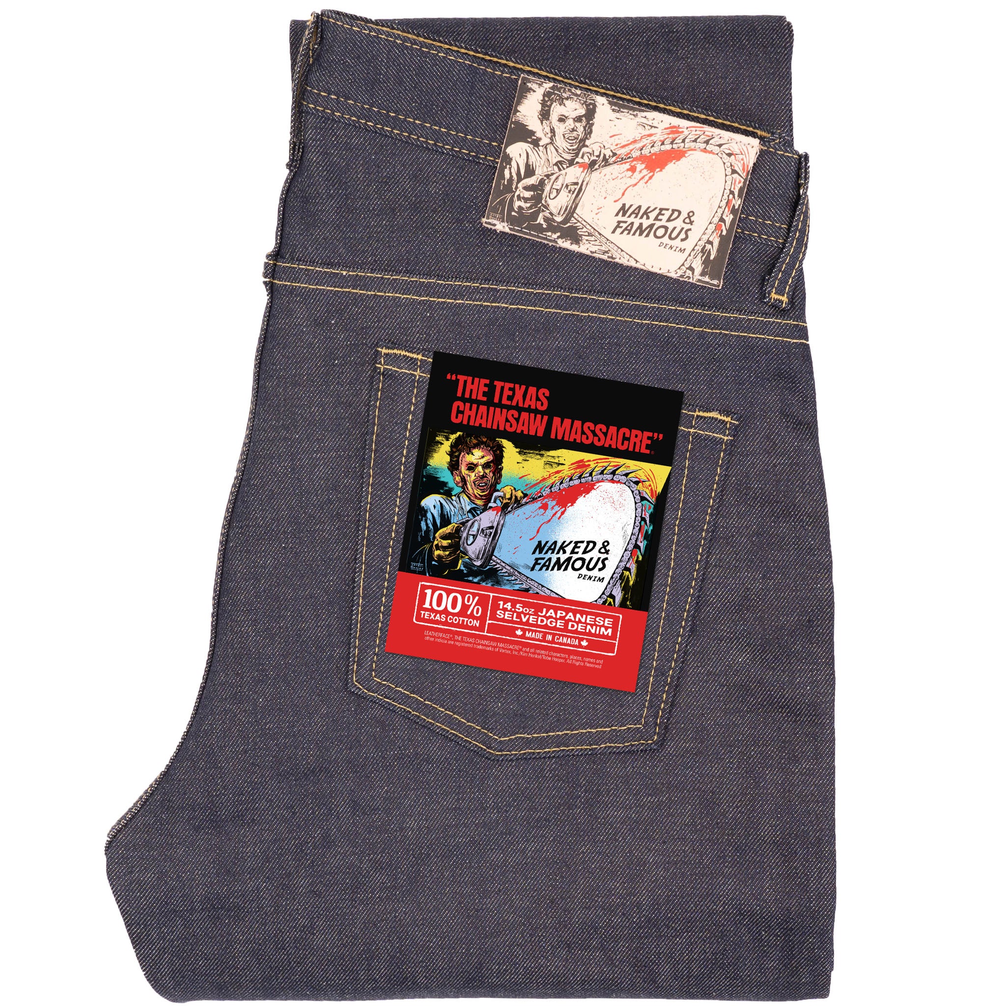 Weird Guy - Texas Chainsaw Massacre "Leather Face" Selvedge - Indigo