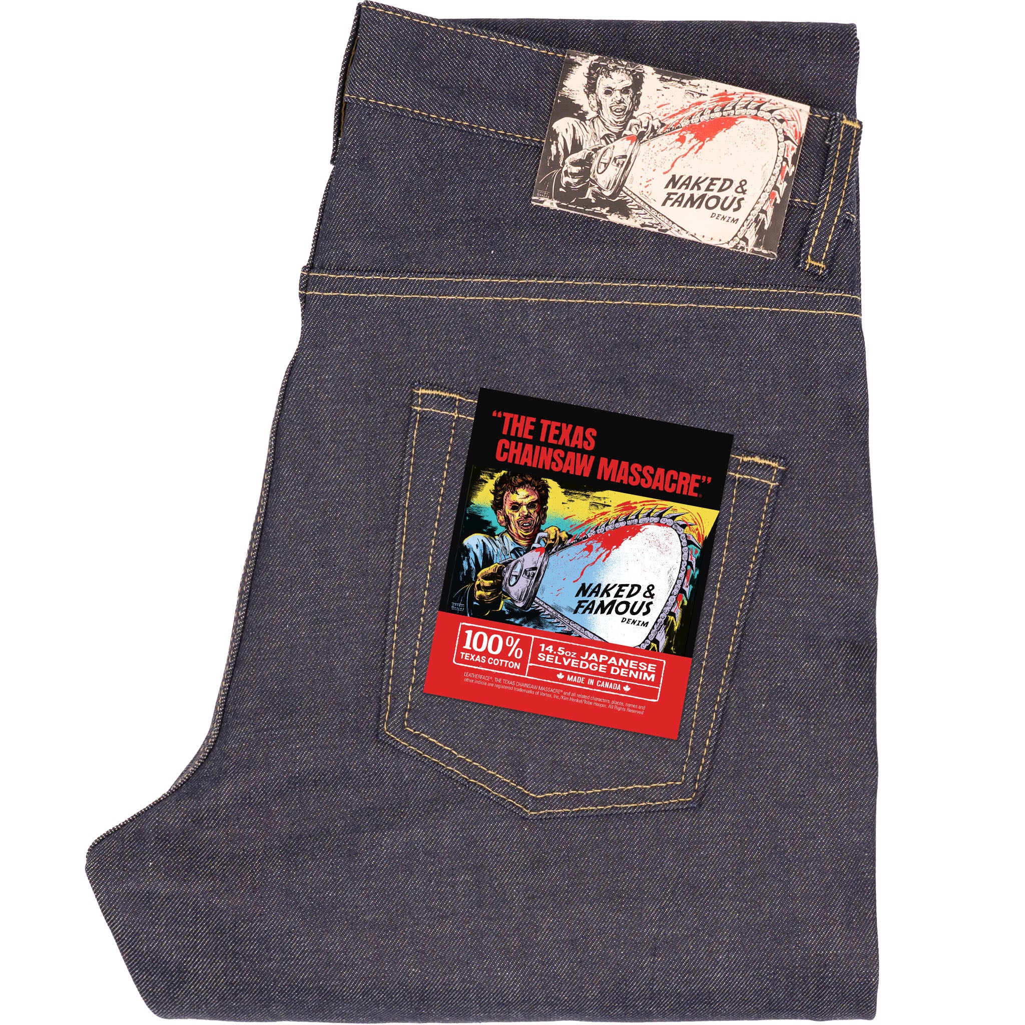 Easy Guy - Texas Chainsaw Massacre "Leather Face" Selvedge - Indigo