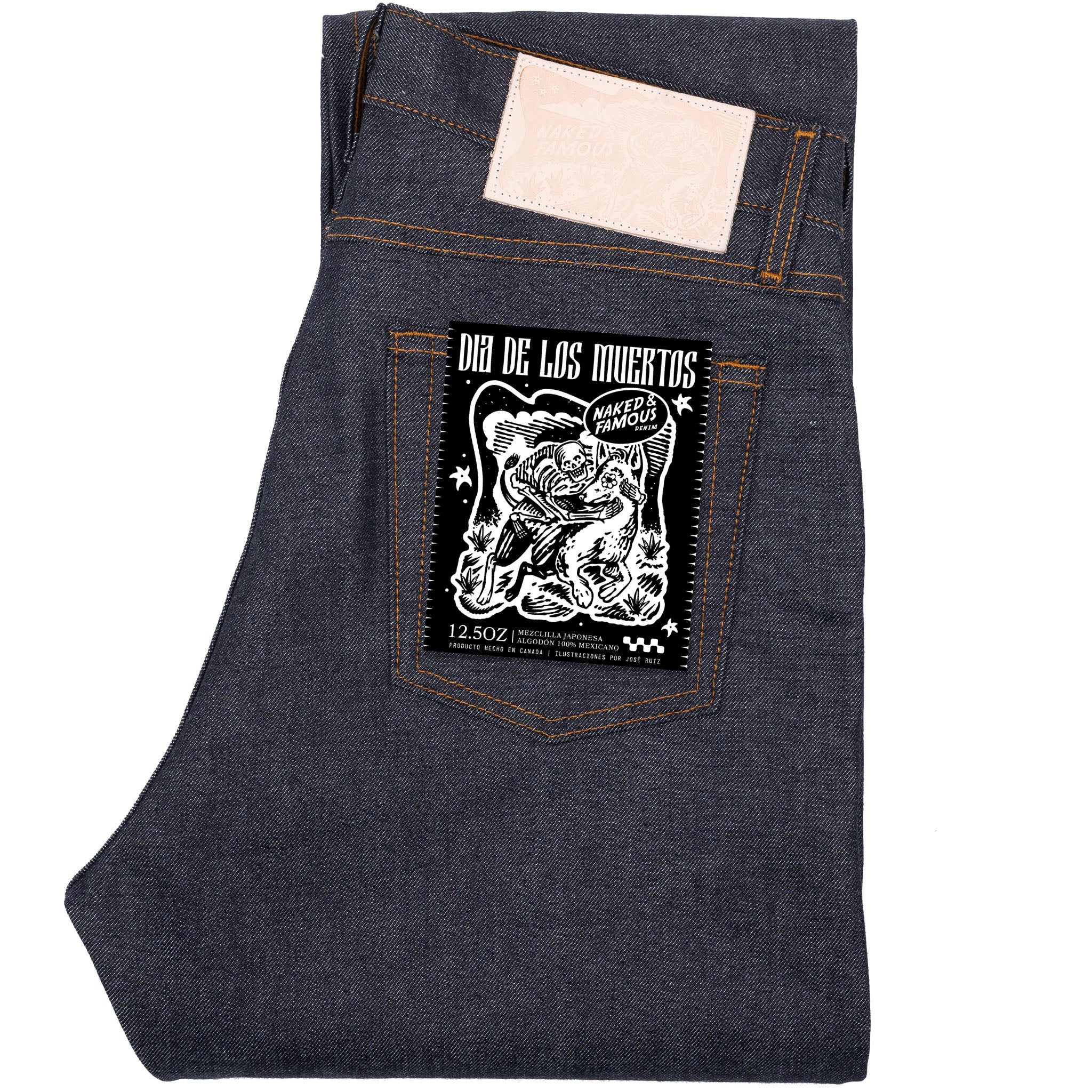 True Guy - Dia De Los Muertos Selvedge - Indigo