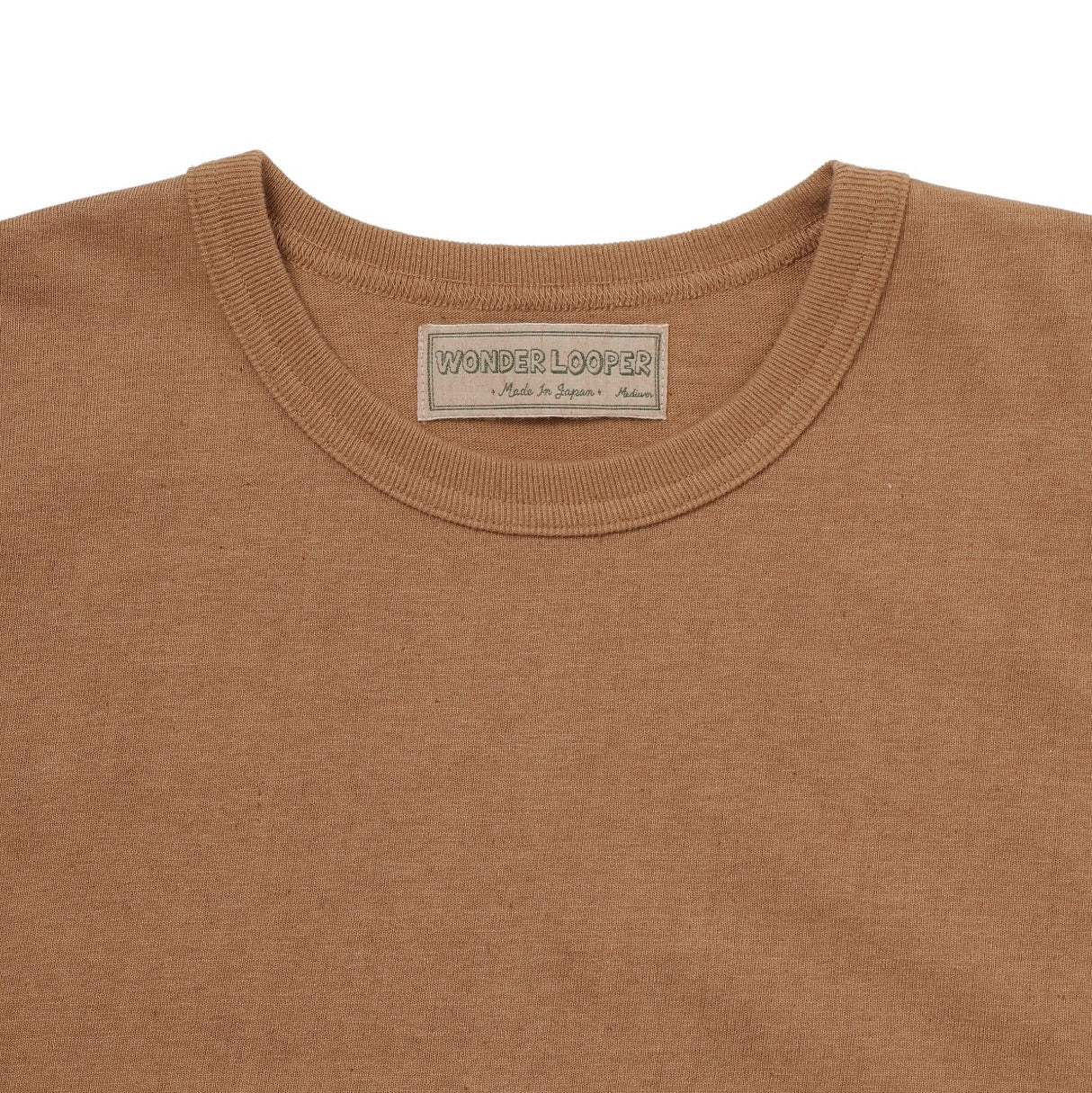 Crewneck T-shirt - Foxfibre® Tsuriami - Coyote 70