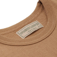 Crewneck T-shirt - Foxfibre® Tsuriami - Coyote 70 by Wonder Looper