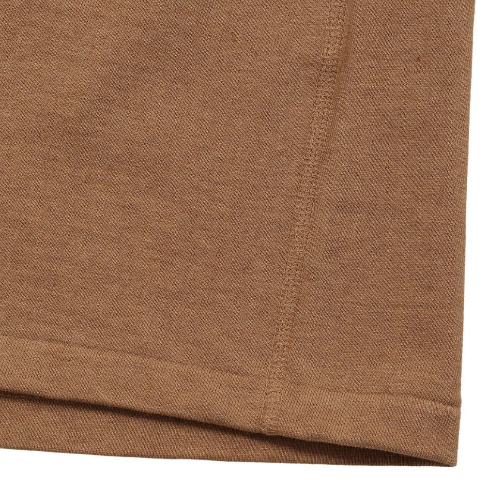 Crewneck T-shirt - Foxfibre® Tsuriami - Coyote 70