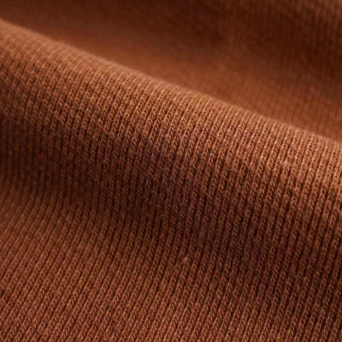 Zip Hoodie - Double Heavyeight French Terry - Rust by Wonder Looper