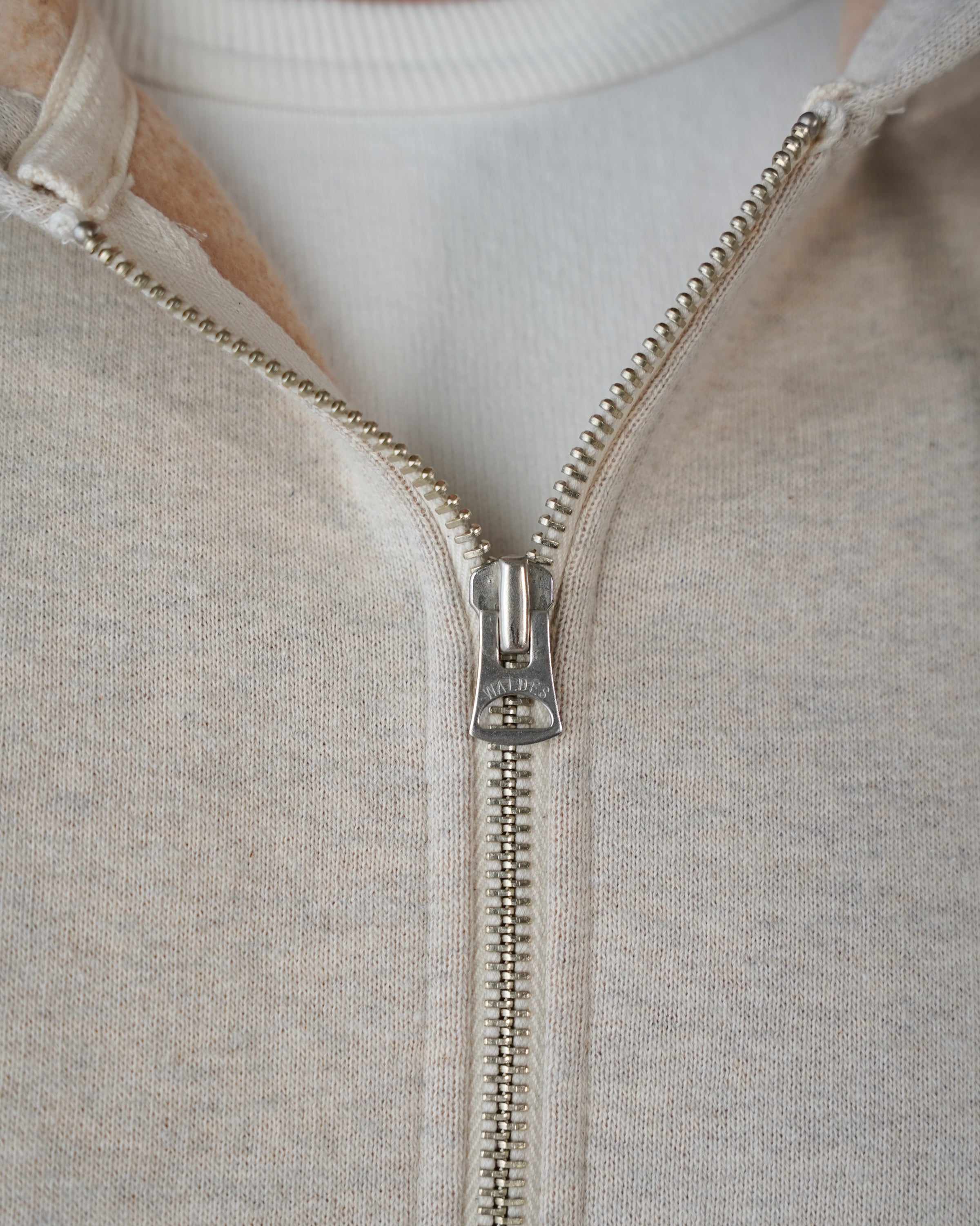 Zip Hoodie - Fleeced Foxfibre® - Oatmeal
