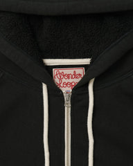 Zip Hoodie - Super Looper French Terry - Sumi by Wonder Looper