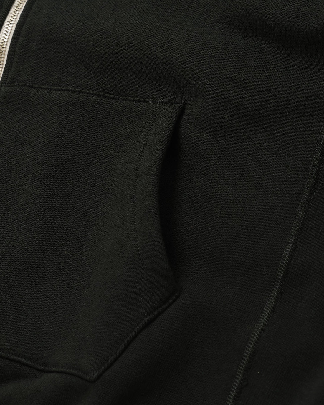 Zip Hoodie - Super Looper French Terry - Sumi by Wonder Looper