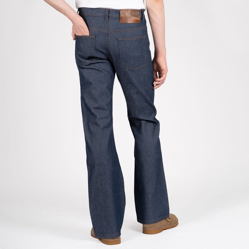 Groovy Guy Jeans: Our bootcut fit; high rise, standard thigh and wide ...