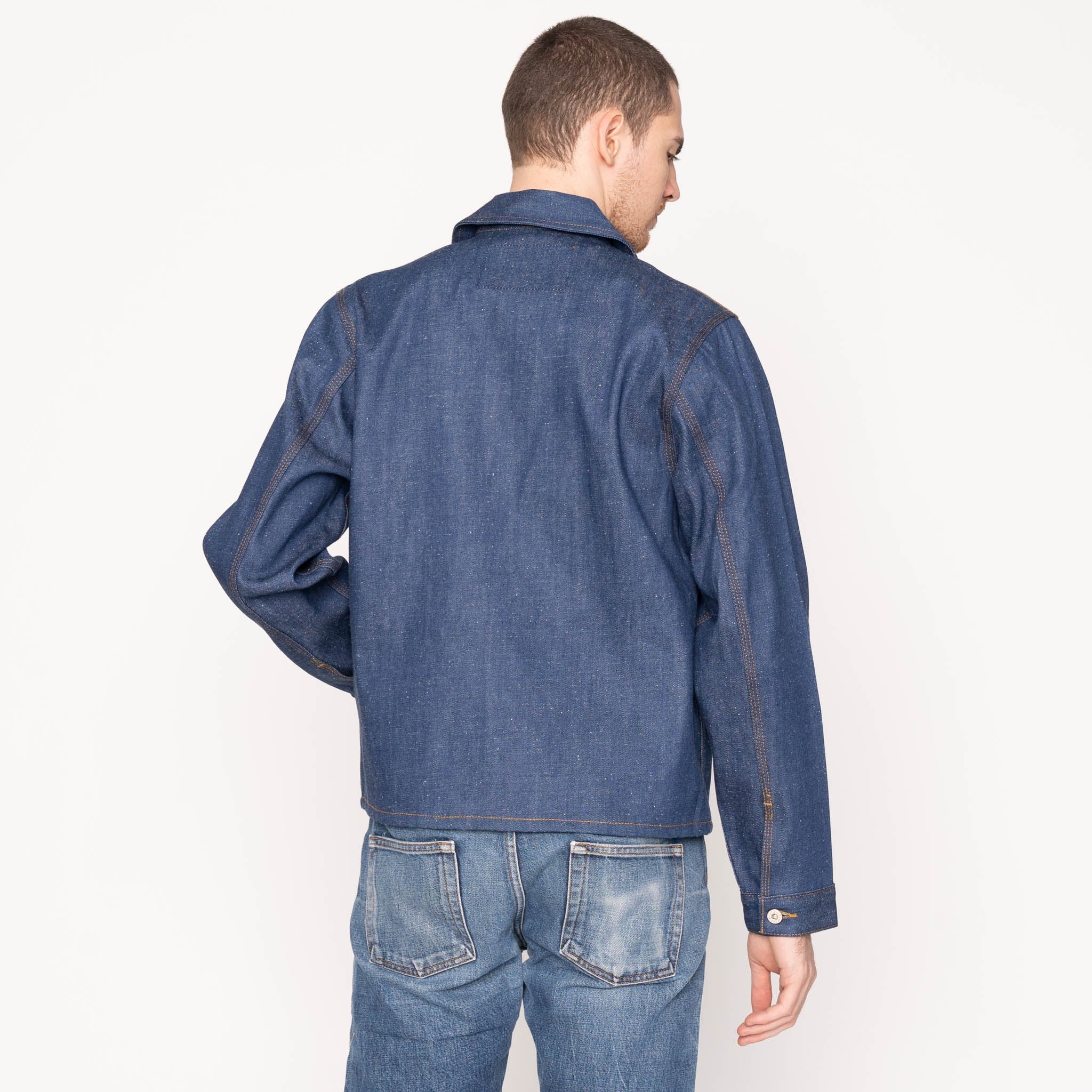 Zip Chore Coat - Workforce Selvedge | Naked & Famous Denim