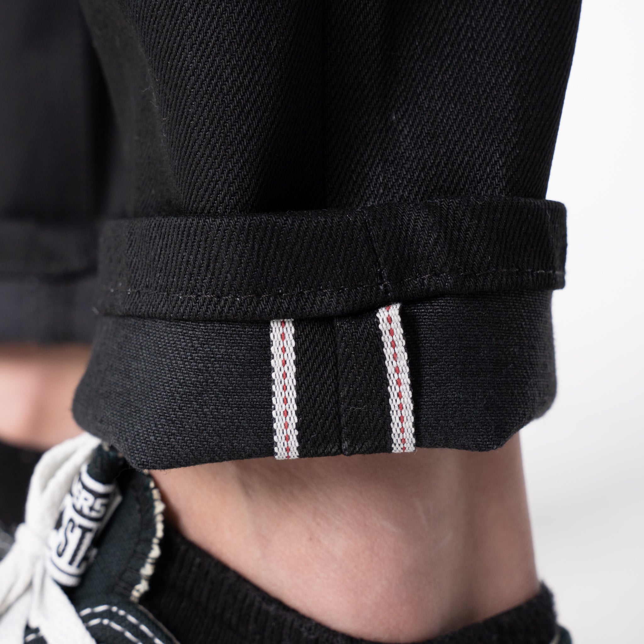 Max - Black Cobra Stretch Selvedge by Naked & Famous Denim