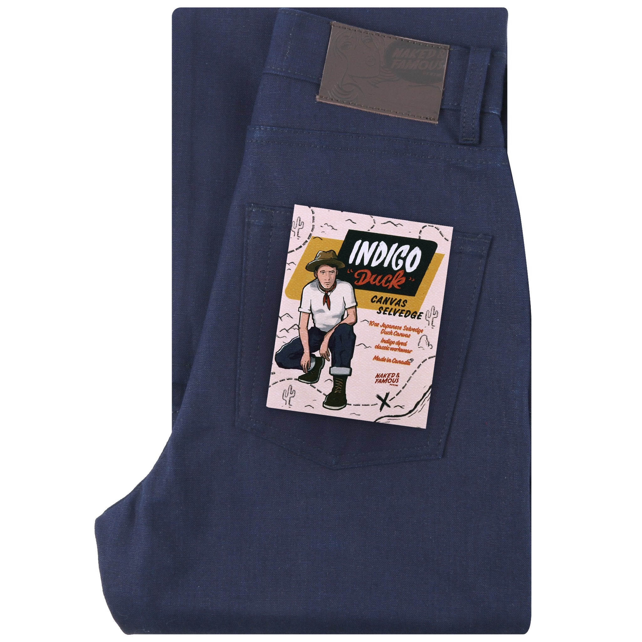 Classic - Indigo Selvedge Duck Canvas by Naked & Famous Denim